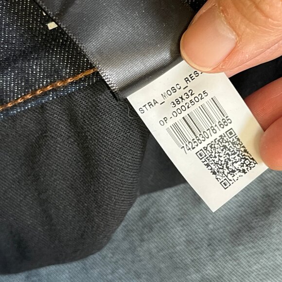 Mott & Bow Straight Fit Stretch Jeans - Men's Size 38*32 - Blue - Picture 6 of 13